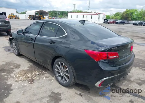 2018 Acura Tlx из США, поврежденный, VIN 19UUB2F35JA009413